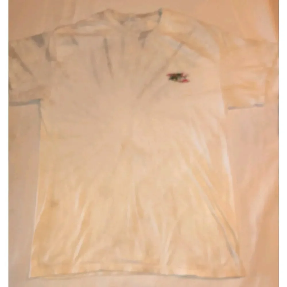 Santa Cruz Slasher Keith Meek T-Shirt L White NHS Vintage Skateboard Skate Y2K